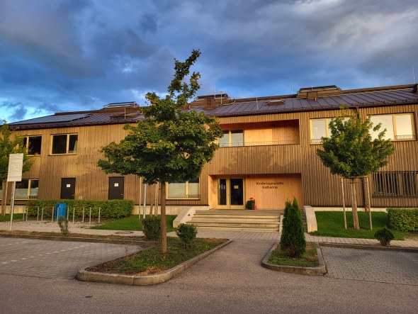 Außenansicht der Kindertagesstätte Katharina
